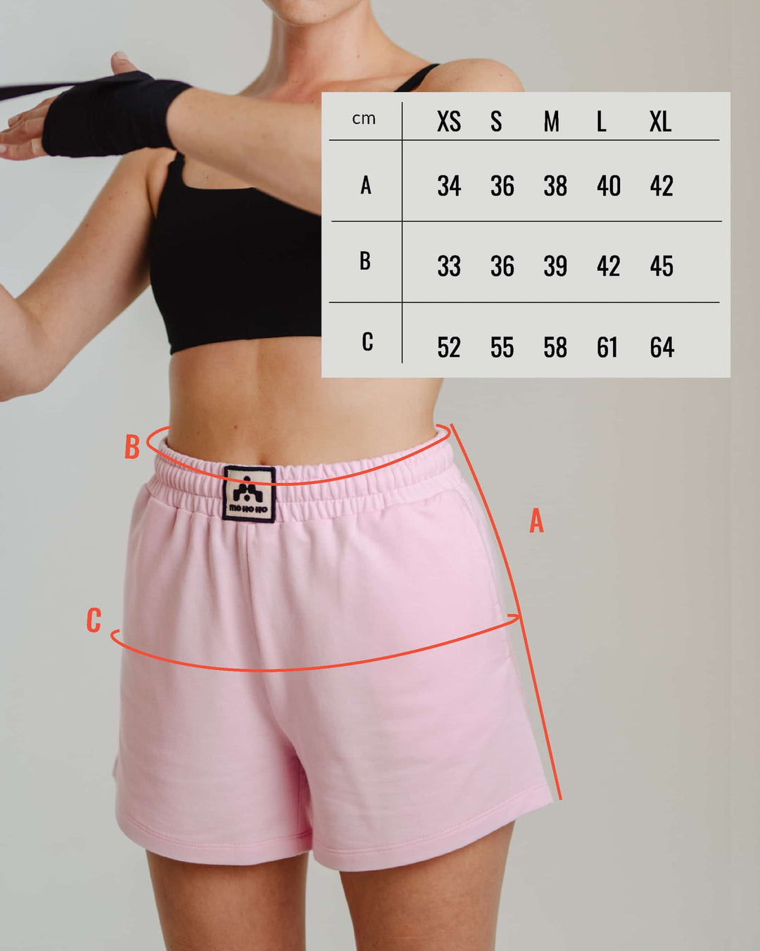 TECH SHORTS RELAXED FIT FRONT LABEL candy