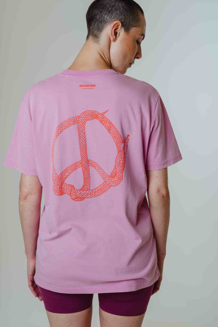 PEACESNAKE T-SHIRT UNISEX