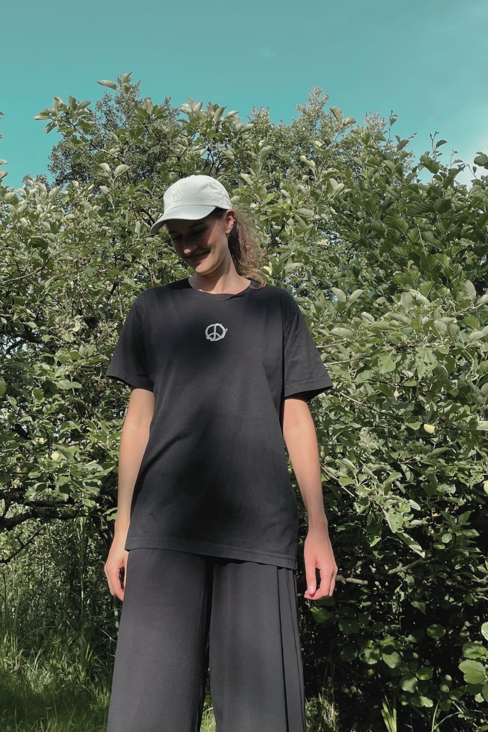 PEACESNAKE T-SHIRT UNISEX black