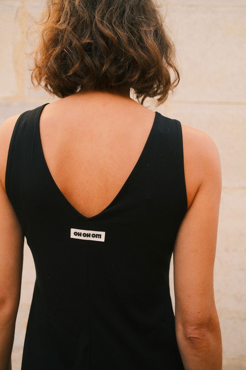 YOGA JUMPSUIT ROUND NECK  black